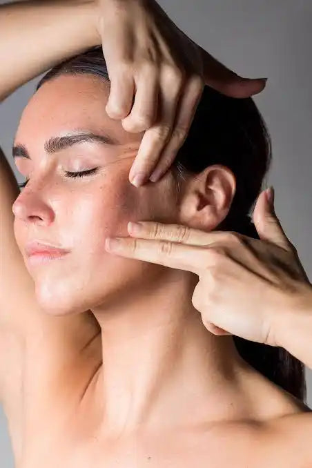 Face yoga exercises compared with facial massage for skin appearance
