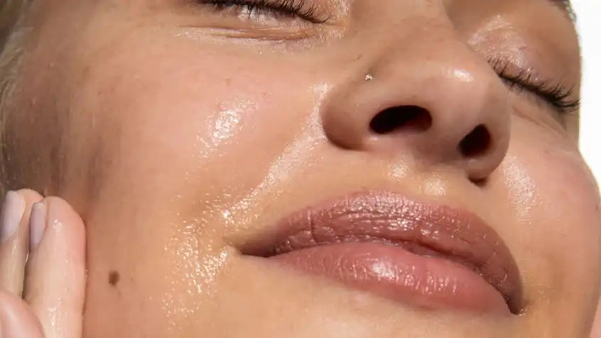 Oral supplements vs topical skincare showing systemic absorption and direct skin delivery pathways