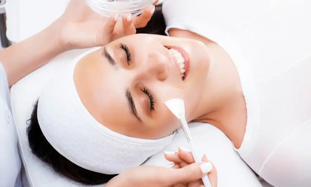 Professional chemical peel compared with at home acid exfoliationat 