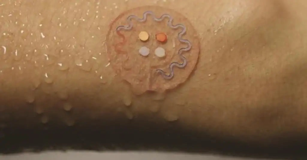 Wearable technology with smart sensors for monitoring skin health and physiological signals