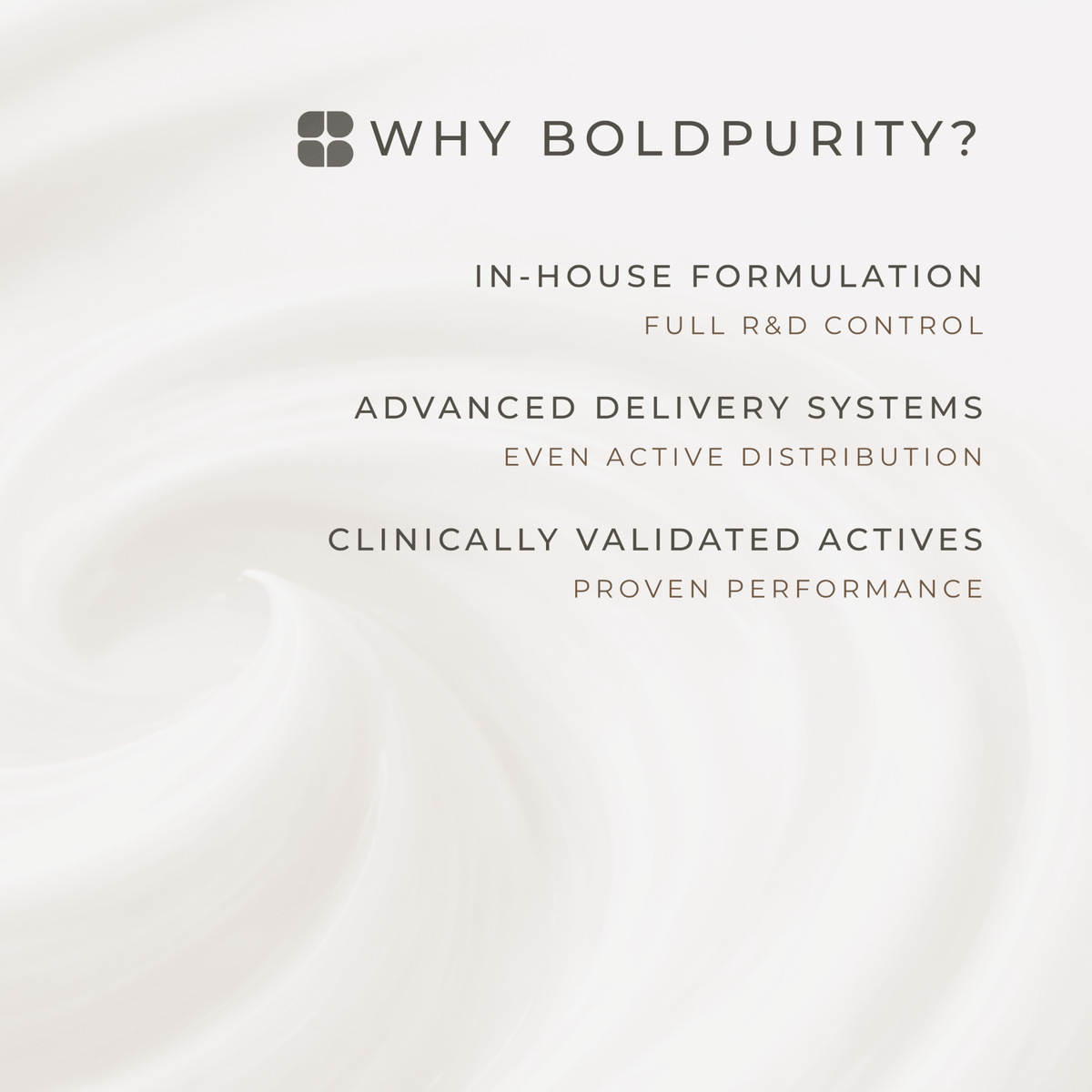 Image explaining why to use Boldpurity skinreset pdrn serum
